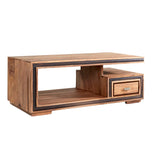JODHPUR SHEESHAM COFFEE TABLE WITH DRAWER