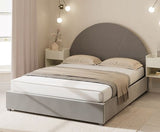 Eldon 150cm Side Lift Ottoman Dome Bed Grey