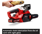 Einhell Cordless Chainsaw Kit 18V (Batt. Inc.) & Cordless Grass Trimmer (Batt. Not Inc.)