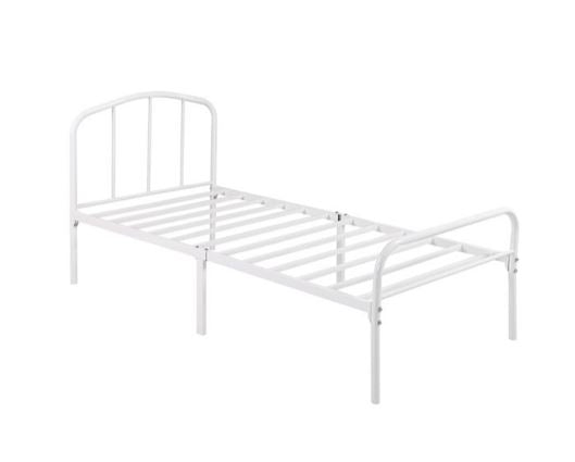 Milton Double Bed - White