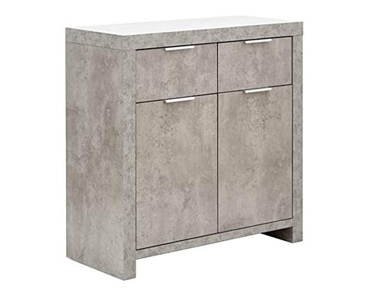 Bloc Compact Sideboard Concrete
