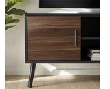 Trent Large TV Stand Up to 55" Walnut & Black