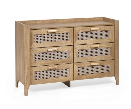 Sydney 6 Drawer Wide Chest