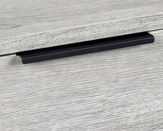 Bali 1 Drawer Bedside Grey Oak