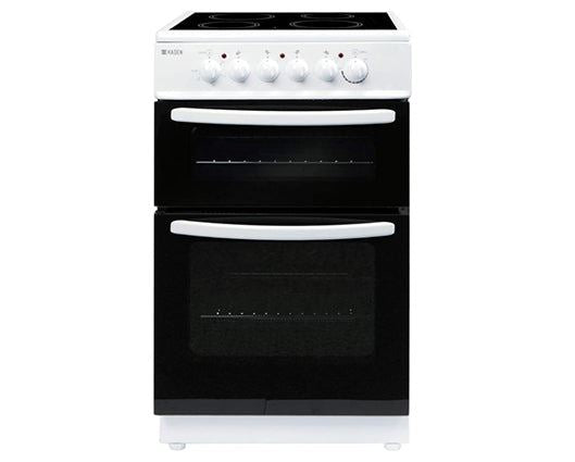 Haden HECT50W 50cm Twin Cavity Electric Cooker with Ceramic Hob