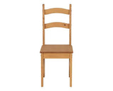 Corona Solid Pine Chair Pairs
