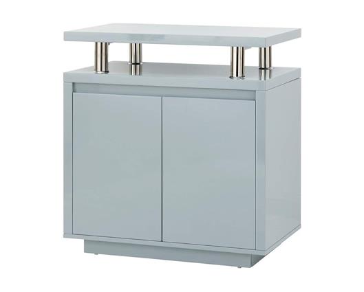 Polar High Gloss Led Sideboard Grey