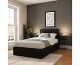 side lift ottoman 90cm black