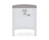 Grace Inspire Cot Bed + Fibre Mattress - Hello World Koala Grey