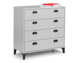 LAKERS LOCKER 4 DRAWER CHEST