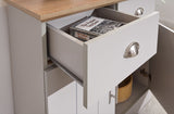 Kendal compact sideboard grey