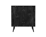 Noah 5 Drawer Chest - Black