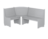 Hemington Corner Dining Set- Grey