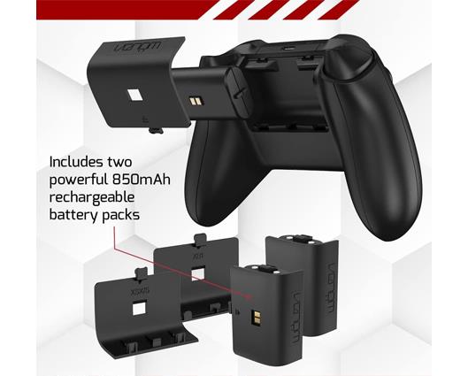 Xbox Series S 1TB Console with Twin Charging Dock with 2x Rechargeable Battery Packs