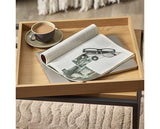 Reuben Tray Coffee Table - Oak Effect