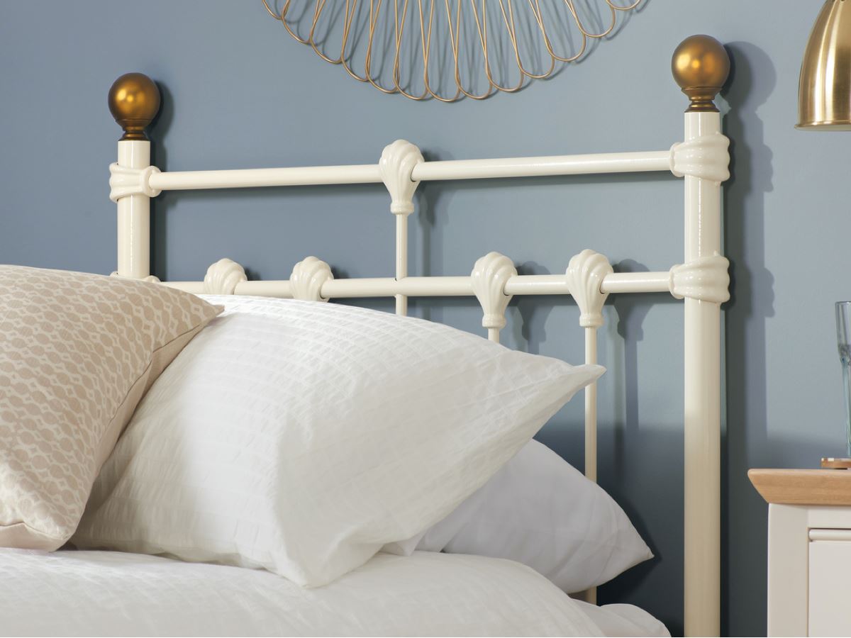 Atlas Single Bed - Cream