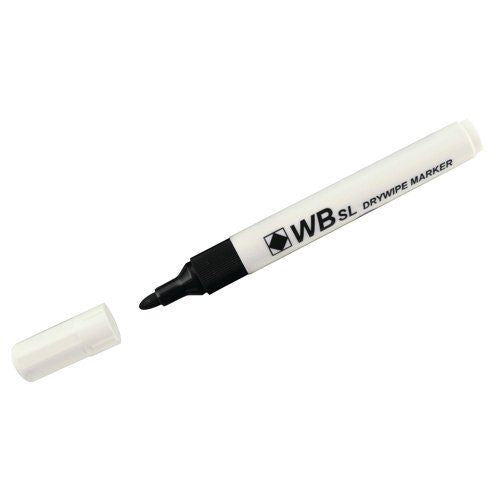 Assorted Whiteboard Marker Pens Bullet Tip (Pack of 4) 806005