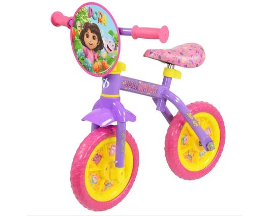 Dora 2in1 10inch Training Bike