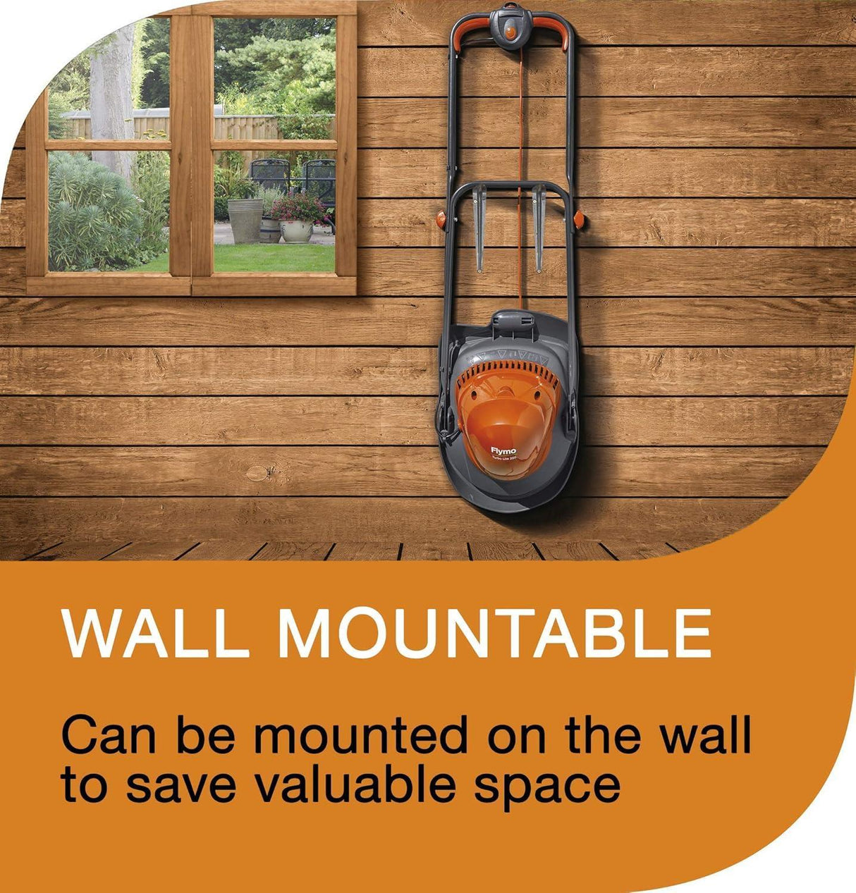 Flymo Turbo Lite Lawnmower and Grass Trimmer