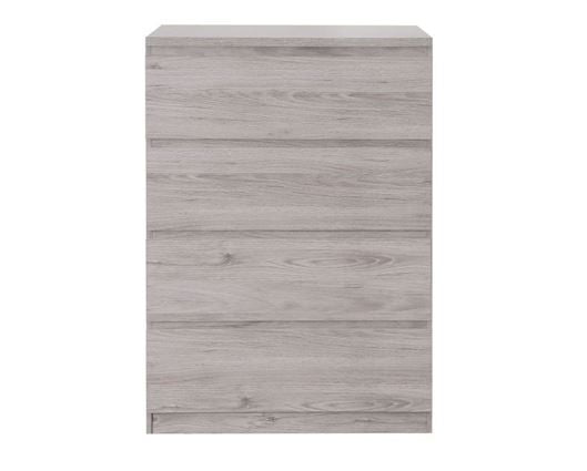 JUPITER 4 DRAWER CHEST- GREY OAK