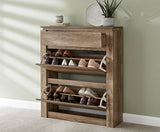 Canyon Oak Shoe Cabinet