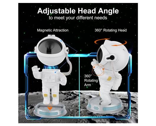 Astronaut Star Projector Galaxy Night Light