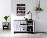 Boston 2 door 3 drawer sideboard grey