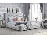 Grande King Bed - Grey