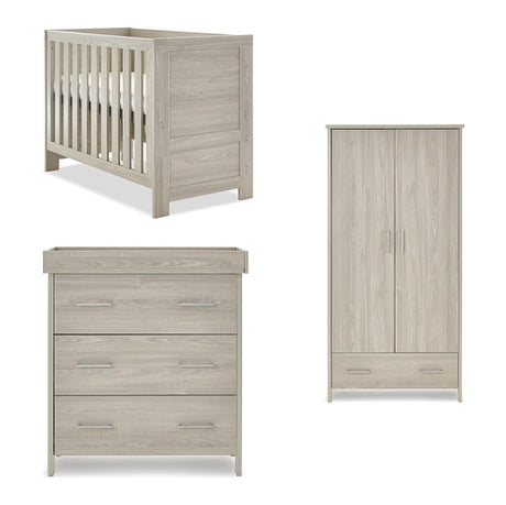 Nika Mini 3 Piece Room Set - Grey Wash