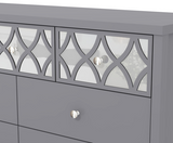 Arianna 3+4 Drawer Chest Cool Grey