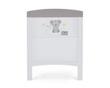 Grace Inspire Cot Bed & Under Drawer - Hello World Koala Grey