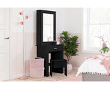 Evelyn 1 Drawer Sliding Mirror Dressing Table