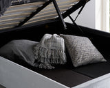 Loxley King Ottoman Bed - Grey