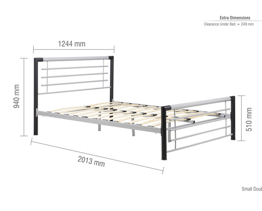 Faro Small Double Bed