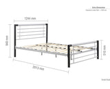 Faro Small Double Bed