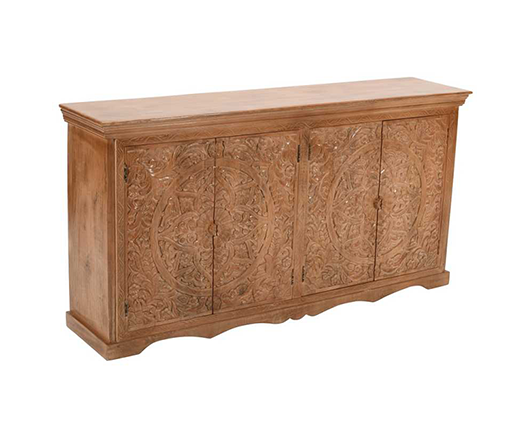 Artwork Mango Wood Sideboard XL