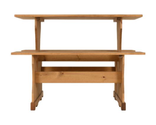 Corona Dinette Set - Distressed Waxed Pine