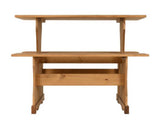 Corona Dinette Set - Distressed Waxed Pine