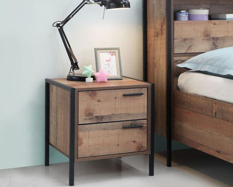 2 Drawer bedside table