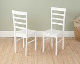 Stonesby Dining Set with 4x Upton Chairs White