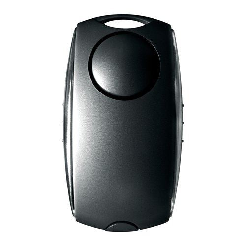 Securikey Personal Alarm Black &#47;Silver (Activate by pushing the sides 120dB siren) PAECABlack