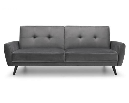 Monza Sofabed in Dark Grey Velvet