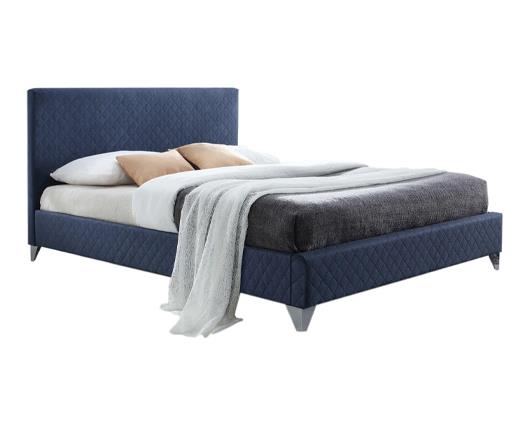 Brooklyn King Size Bed Frame-Blue