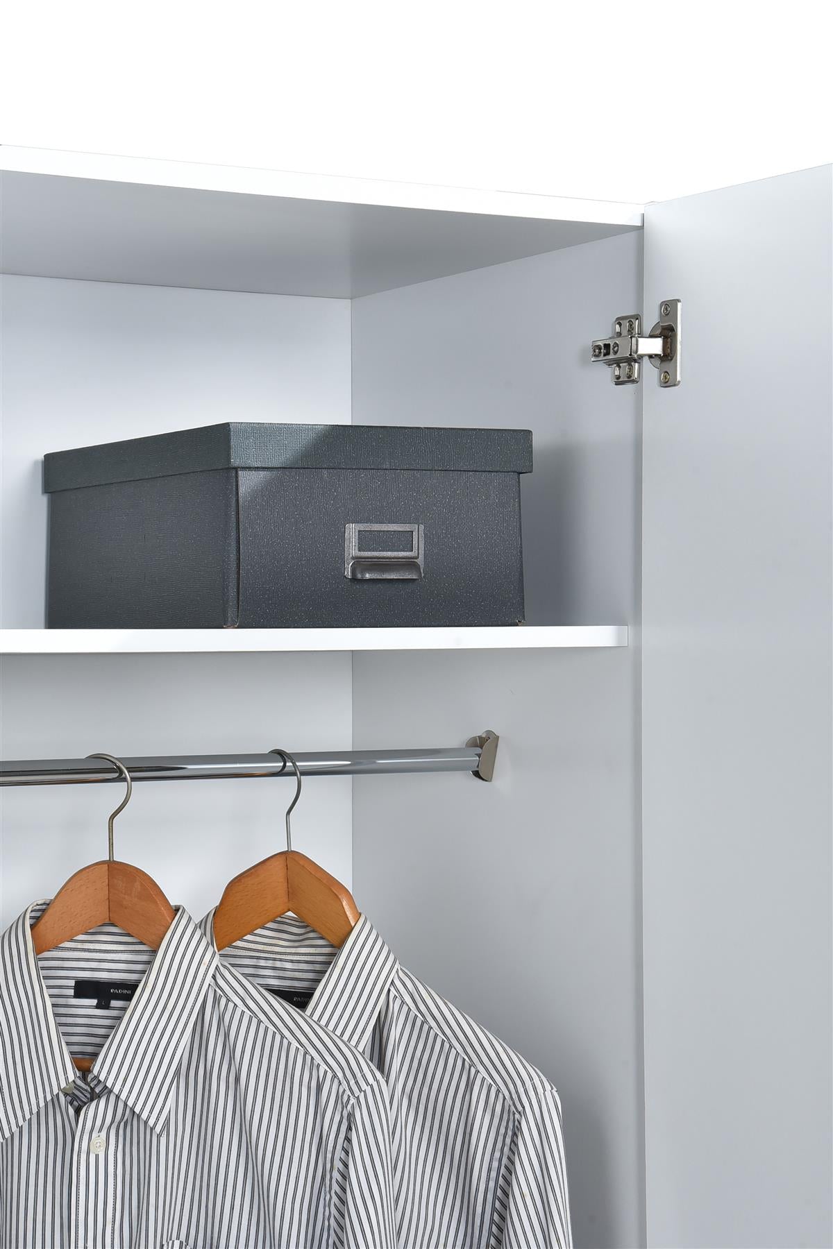 Highbury 2 Door Wardrobe - White