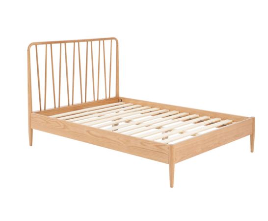 Jesper Double Bed - Oak