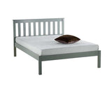 Denver Small Double Bed - Grey