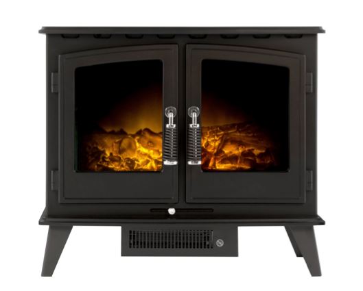 Adam Woodhouse Electric Stove in Black