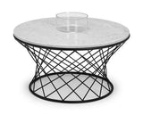 TREVI REAL MARBLE COFFEE TABLE