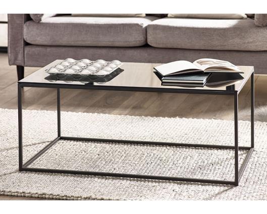 CHICAGO COFFEE TABLE SMOKED GLASS