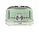 Ariete Retro Style 4 Slice Toaster - Green